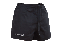 KOOGA MENS MURRAYFIELD COTTON RUGBY PLAYING/TRAINING/LEISURE SHORTS-BLACK