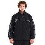 KOOGA JUNIOR RUGBY TEAMWEAR/PITCHSIDE/TRAINING TRACK JACKET BLACK/WHITE