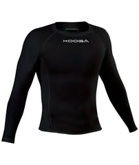 KOOGA JUNIOR RUGBY ELITE BASELAYER POWER SHIRT BLACK