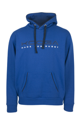 KOOGA LARGE LOGO MENS TRAINING/OFF FIELD PIPED RUGBY HOODY NAVY