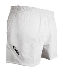 KOOGA FIIJI TECHNICAL RUGBY MATCH/TRAINING SHORTS WHITE