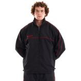 KOOGA RUGBY TEAMWEAR/PITCHSIDE/TRAINING TRACK JACKET BLACK/RED