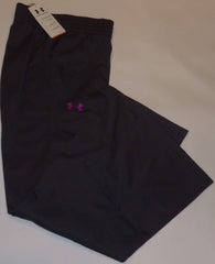 UNDER ARMOUR LADIES ALLSEASON CHARCOAL EXERCISE/FITNESS PANTS-SIZE10-SMALL