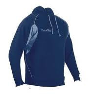 KOOGA RUGBY TEAMWEAR TRAINING/LEISURE HOODED TOP NAVY/SKY