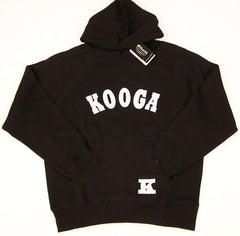 KOOGA COLLEGE TRAINING/PITCHSIDE RUGBY HOODY-BLACK