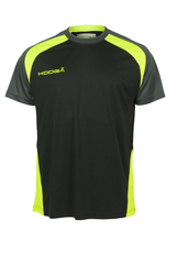 KOOGA MENS TRAINING/OFF FIELD RUGBY POLY PANEL TEE BLACK/VOLT