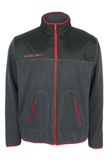 KOOGA MENS MICROFLEECE WITH OVERLAY RUGBY OFF FIELD JACKET CHARCOAL