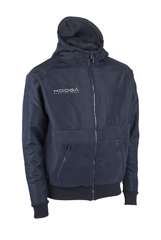 KOOGA MENS RUGBY TEAMWEAR OVERLAY ZIP THRU HOODY NAVY