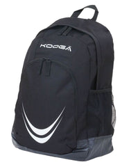 KOOGA ESSENTIALS ADULTS RUGBY BACK PACK BLACK/WHITE